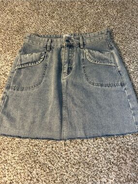 Polly Denim Mini Skirt